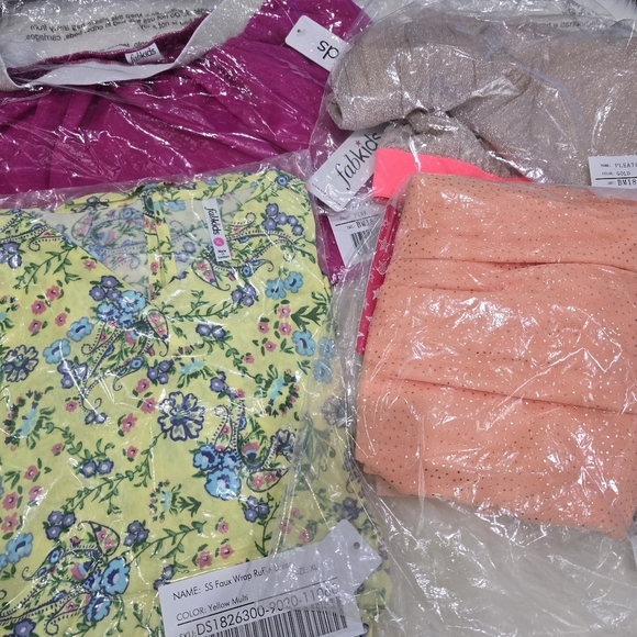 FabKids Girls XL/XXL Bundle w/ Floral Dress, Tulle Skirts & Sparkle | NWT - Picture 10 of 10